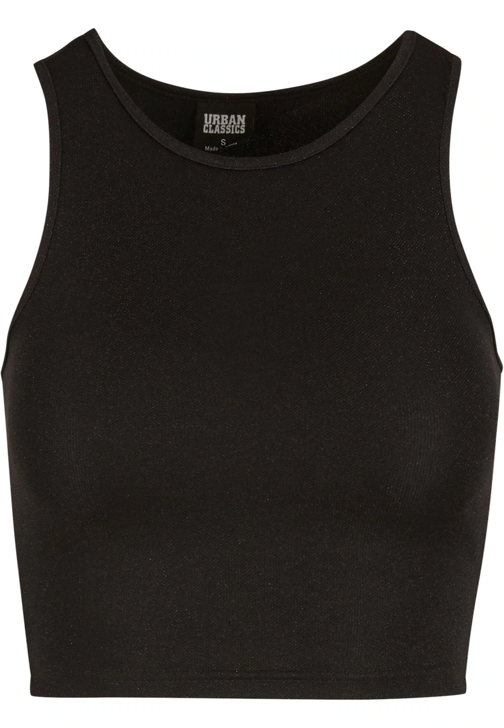 URBAN CLASSICS Muskelshirt "Urban Classics Ladies Glitter Cropped Top", (1 günstig online kaufen