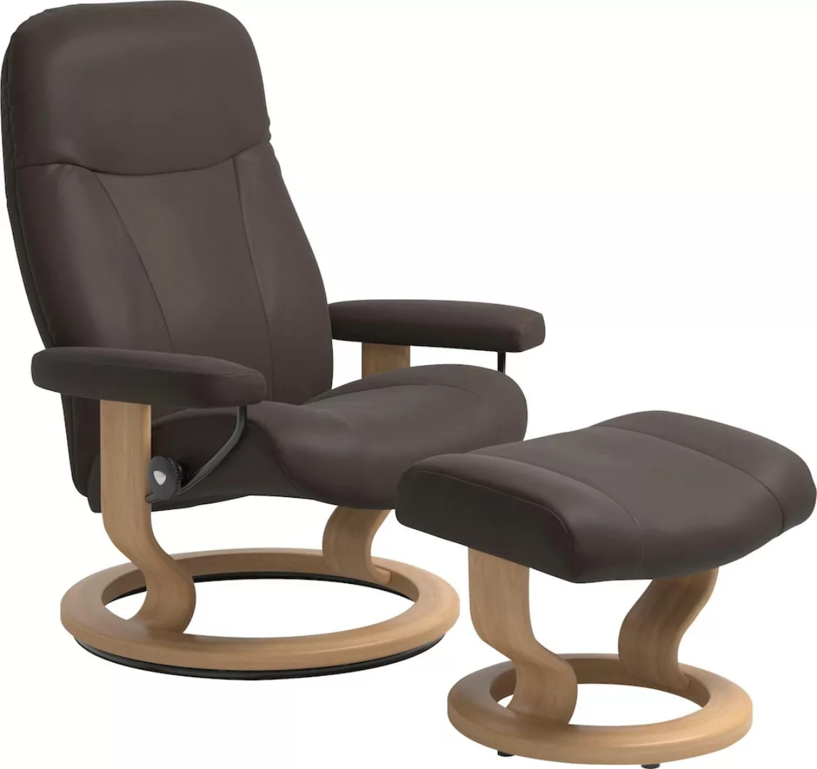 Stressless® Relaxsessel »Garda«, mit Classic Base, Größe L, Gestell Eichefa günstig online kaufen