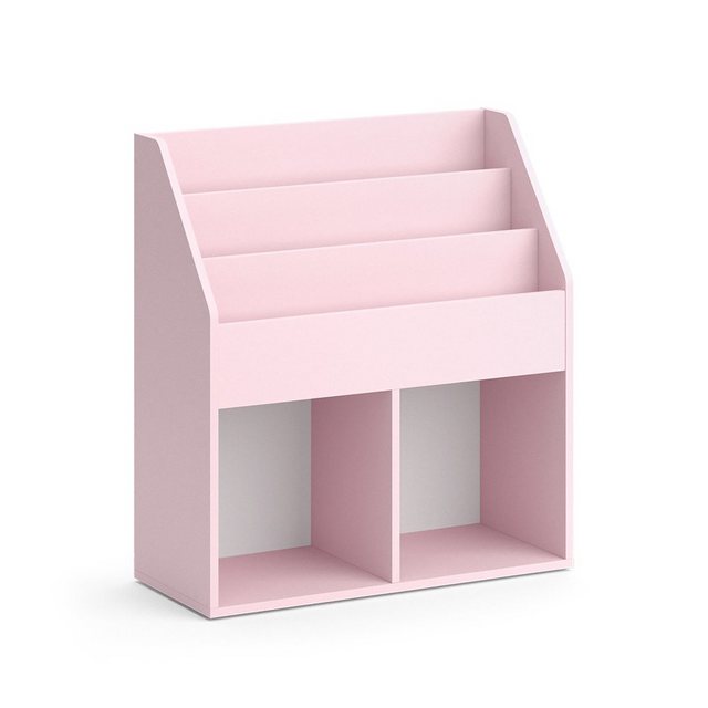 Vicco Bücherregal Luigi, Rosa, 72 x 79 cm ohne Faltboxen günstig online kaufen