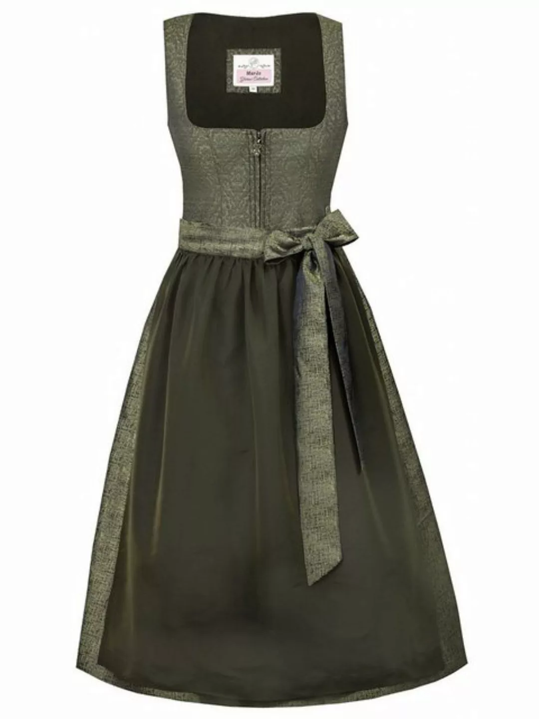 MarJo Trachtenkleid Midi Dirndl 2tlg. 70cm BIEBELRIED farn günstig online kaufen