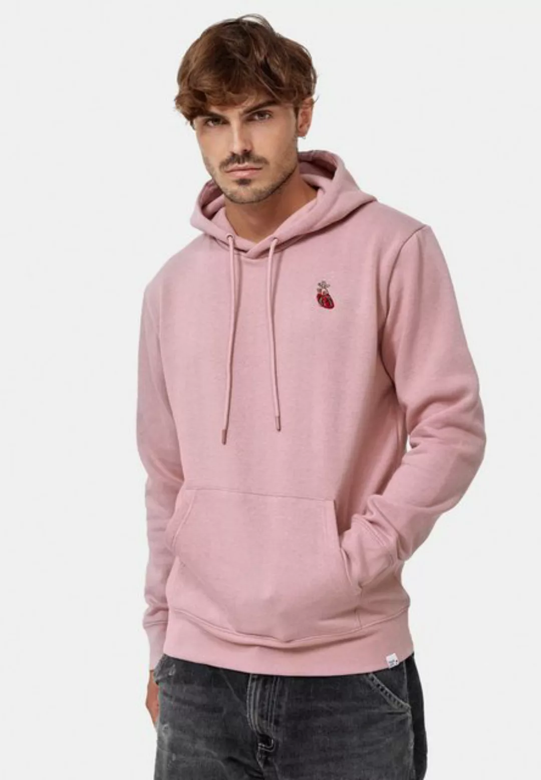 MIKON Hoodie Herz GOTS zertifizierte Bio-Baumwolle günstig online kaufen