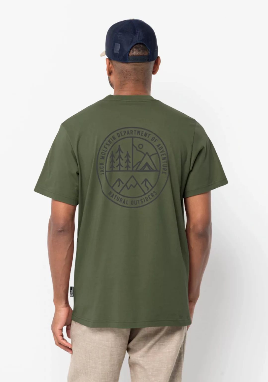 Jack Wolfskin T-Shirt "CAMPFIRE T M" günstig online kaufen