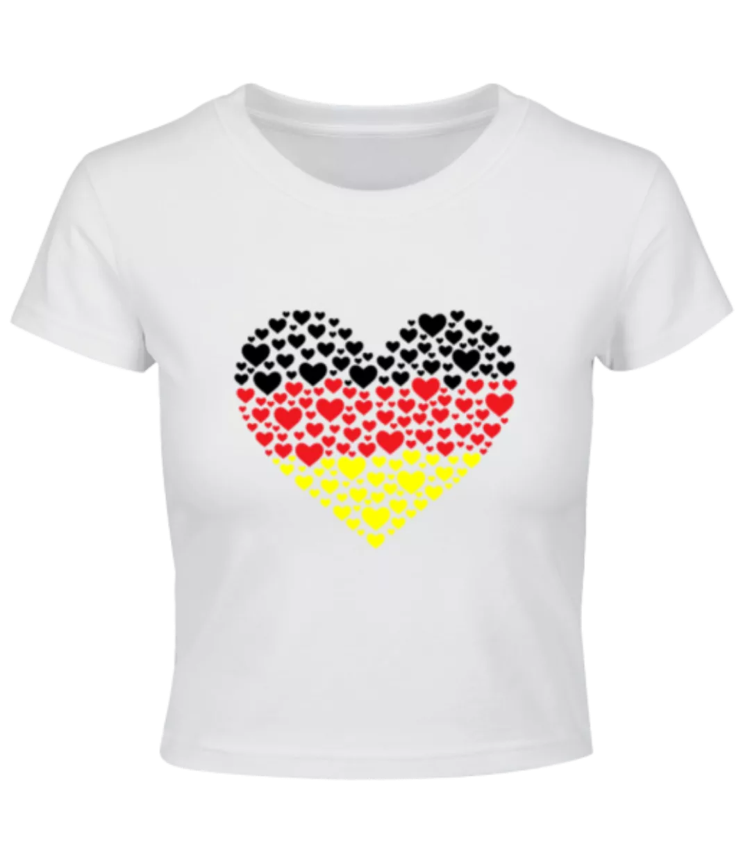 Herz Deutschland · Crop T-Shirt günstig online kaufen