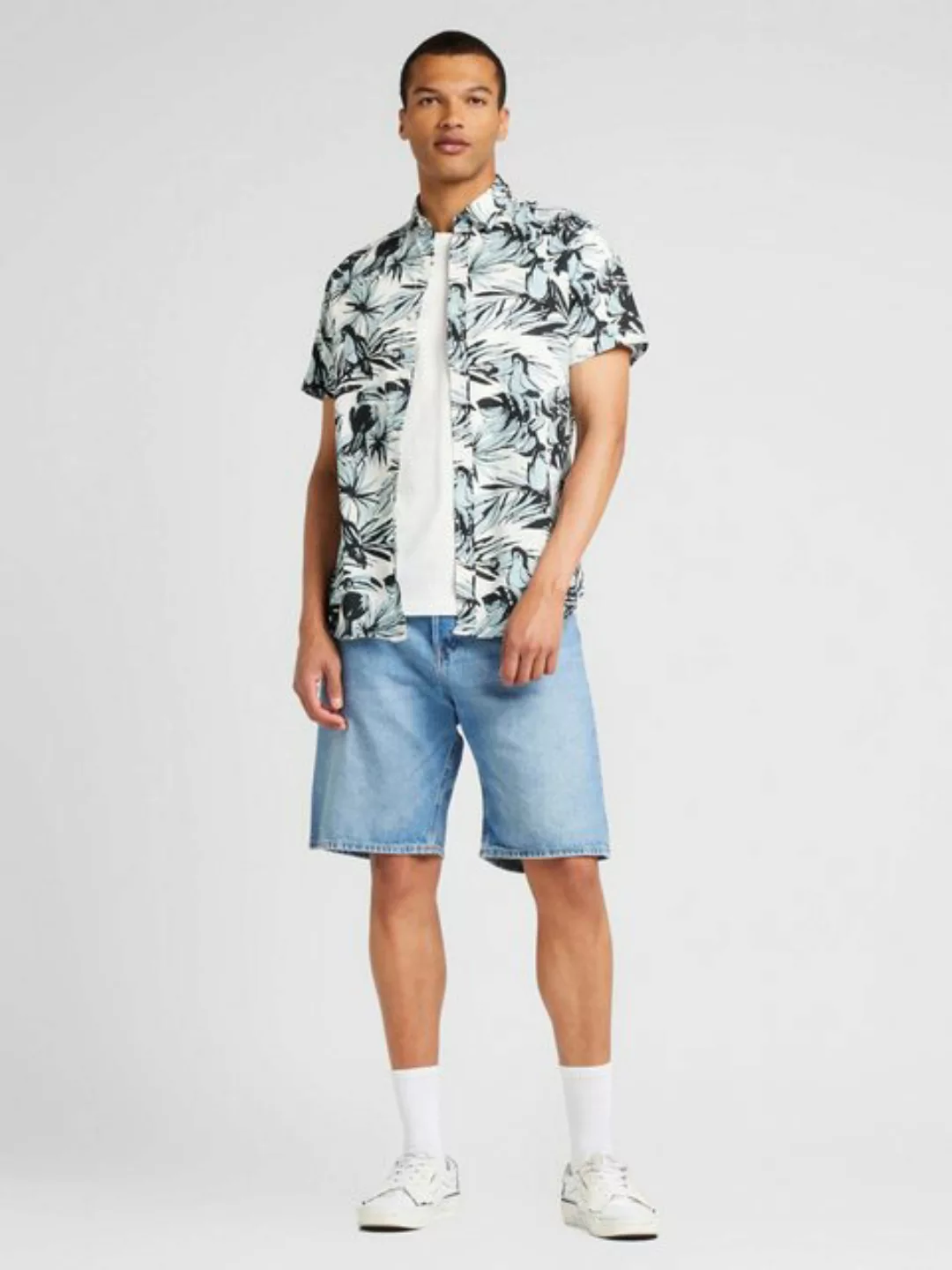 Jack & Jones Kurzarmhemd JORJoshua Aruba (1-tlg) günstig online kaufen