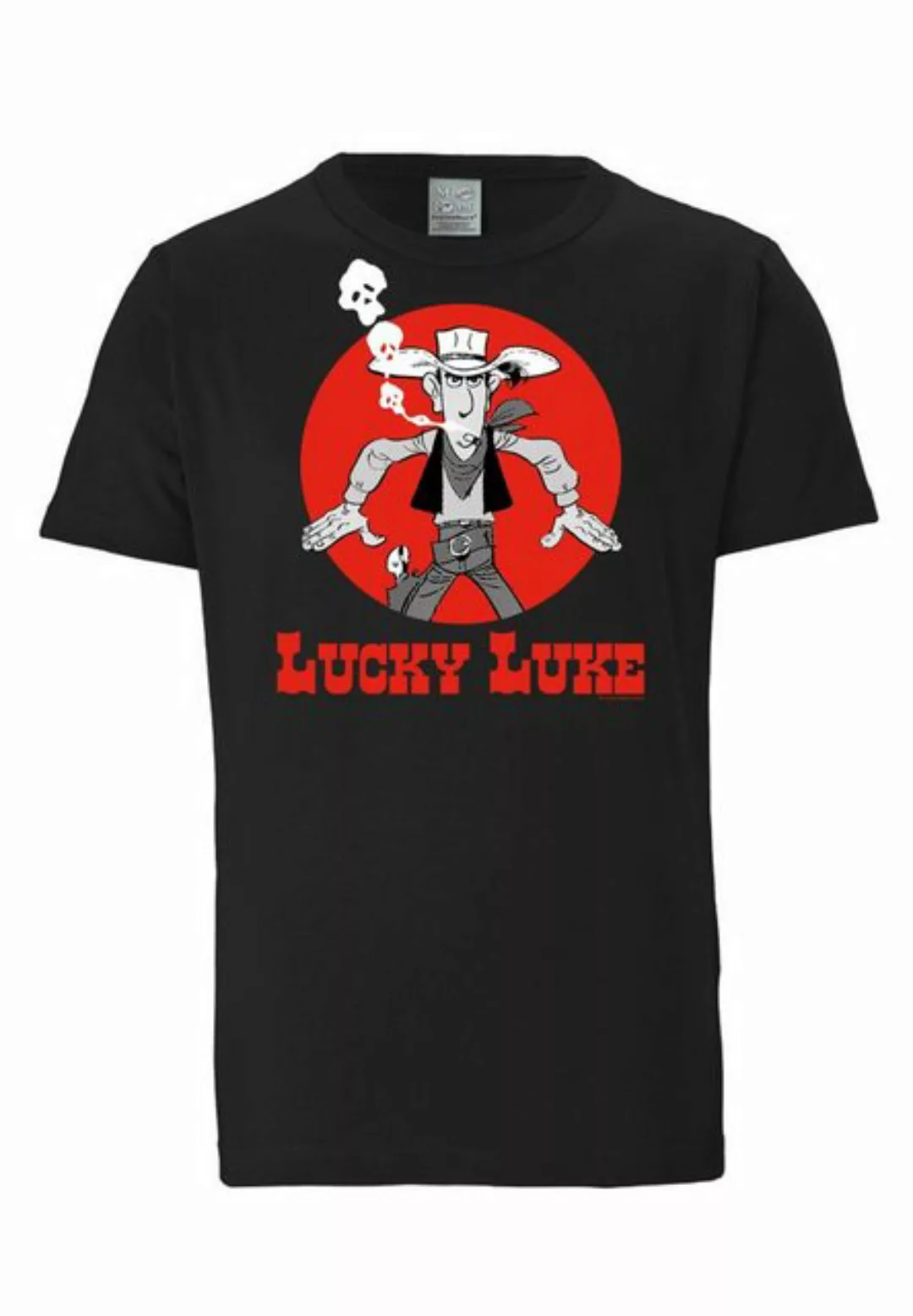 LOGOSHIRT T-Shirt "Lucky Luke - Daisy Town", mit Lucky Luke-Print günstig online kaufen