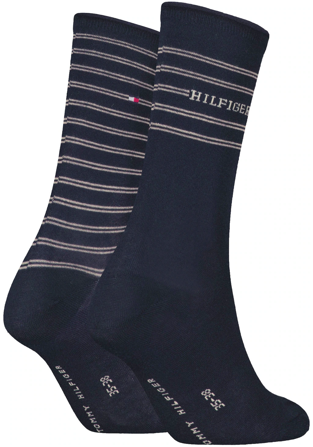 Tommy Hilfiger Socken, (2 Paar), mit Logoschriftzug günstig online kaufen