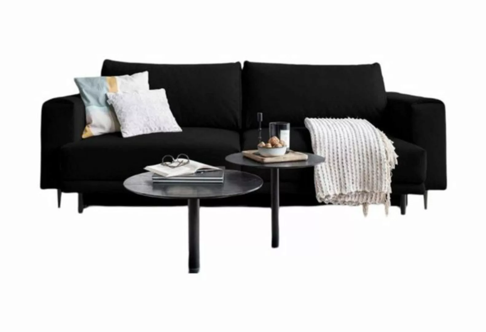 Luxusbetten24 Schlafsofa Designer 3er Sofa Diana, mit Schlaffunktion und St günstig online kaufen