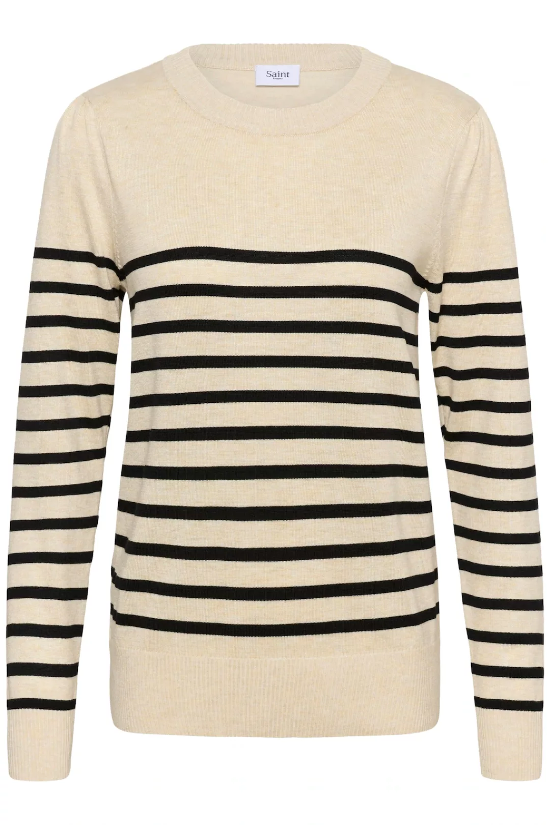 Saint Tropez Strickpullover "MilaSZ LS Striped" günstig online kaufen
