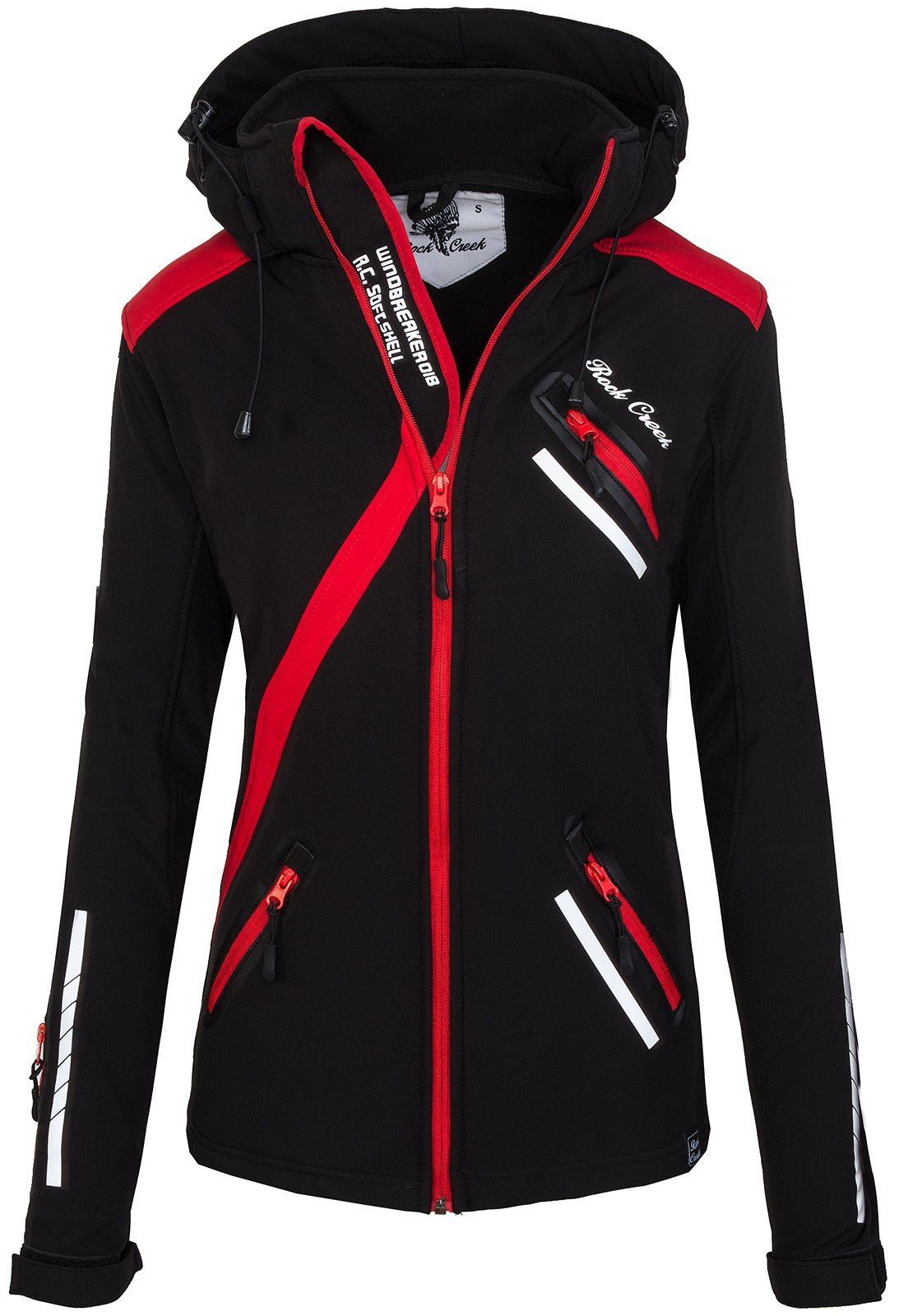 Rock Creek Softshelljacke Damen Softshelljacke Wanderjacke günstig online kaufen