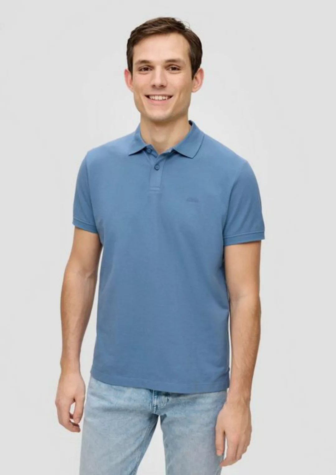 s.Oliver Poloshirt mit Logostickerei günstig online kaufen