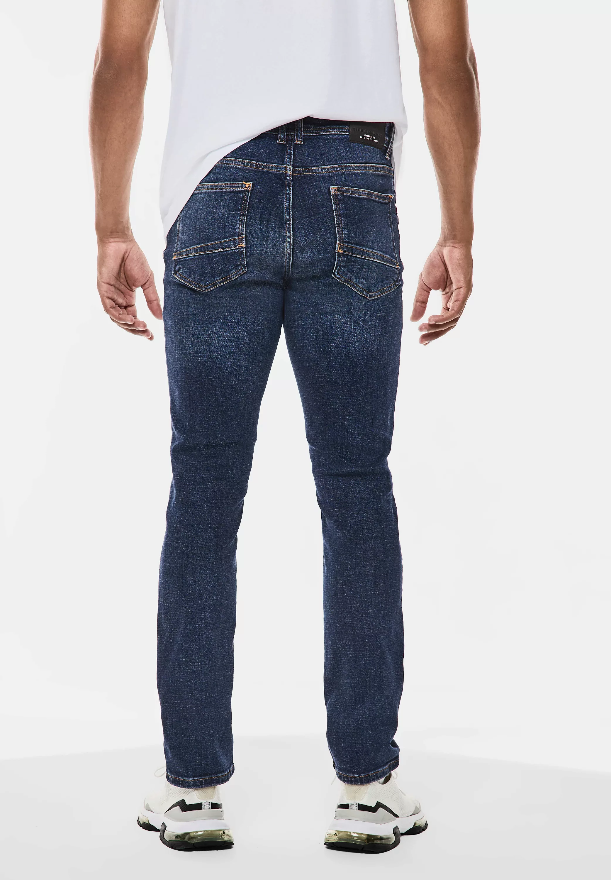 STREET ONE MEN Slim-fit-Jeans, softer Materialmix günstig online kaufen