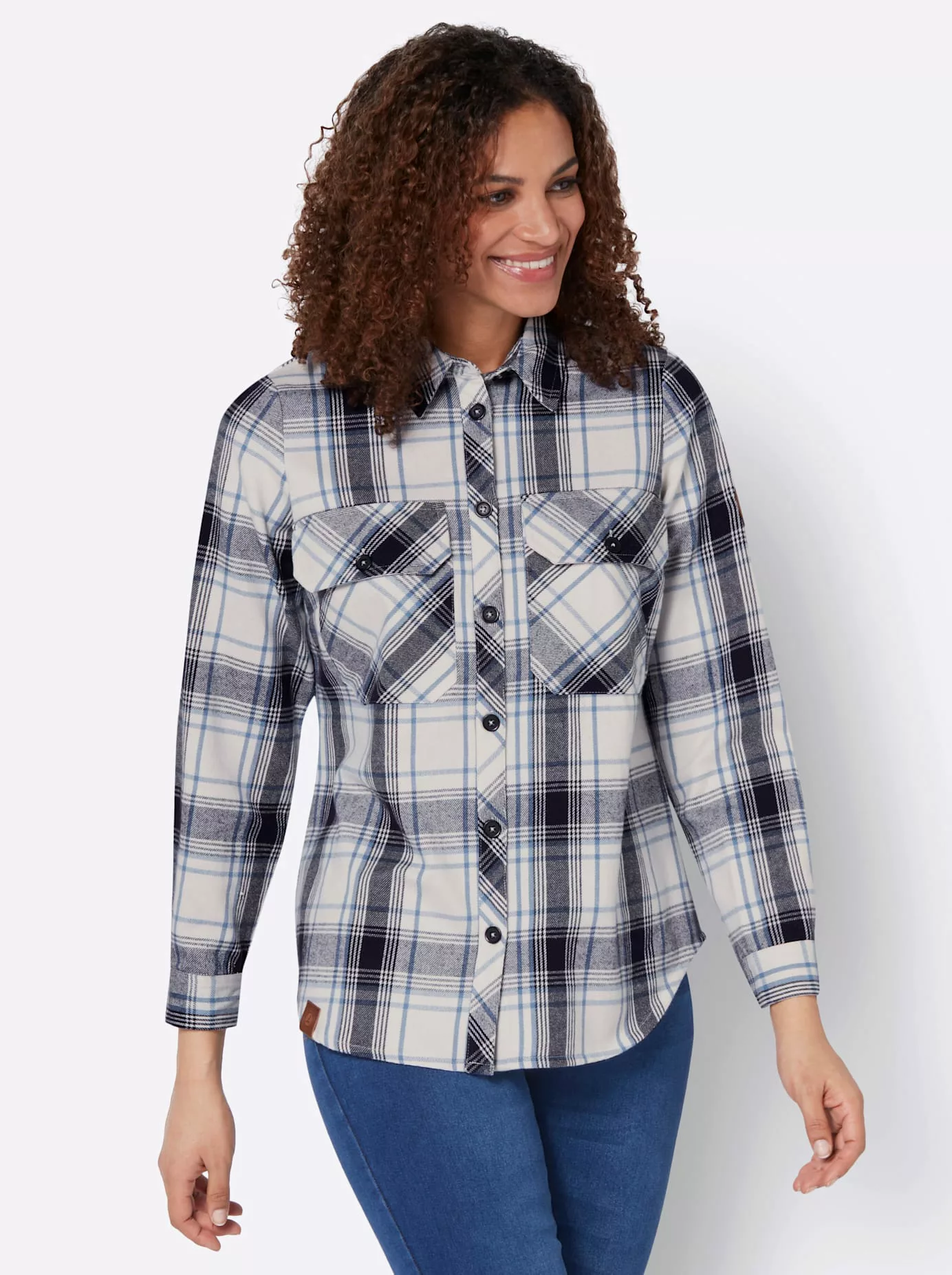 Casual Looks Flanellbluse günstig online kaufen