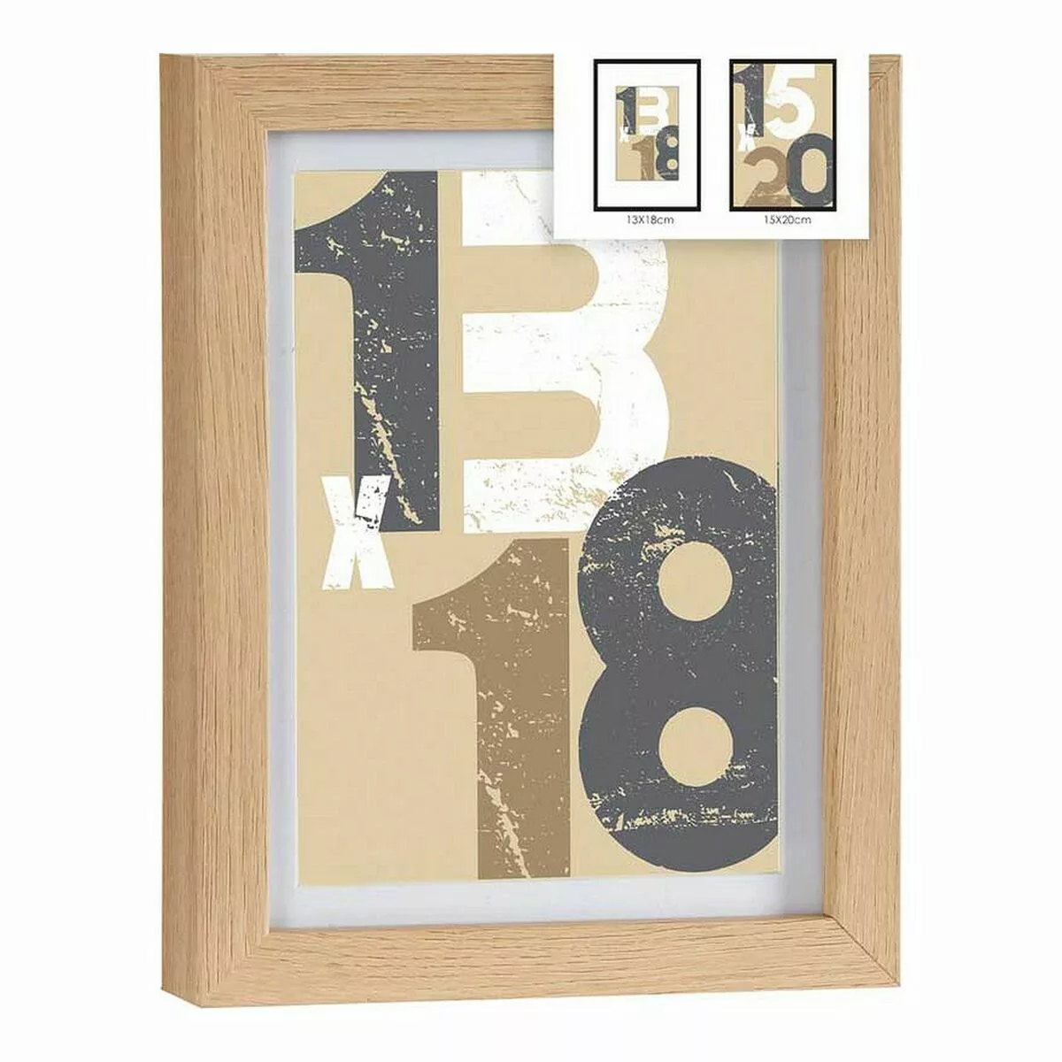 Bilderrahmen Für Die Wand Hellbraun Mdf (17 X 2,5 X 22,5 Cm) (1 Uds) günstig online kaufen