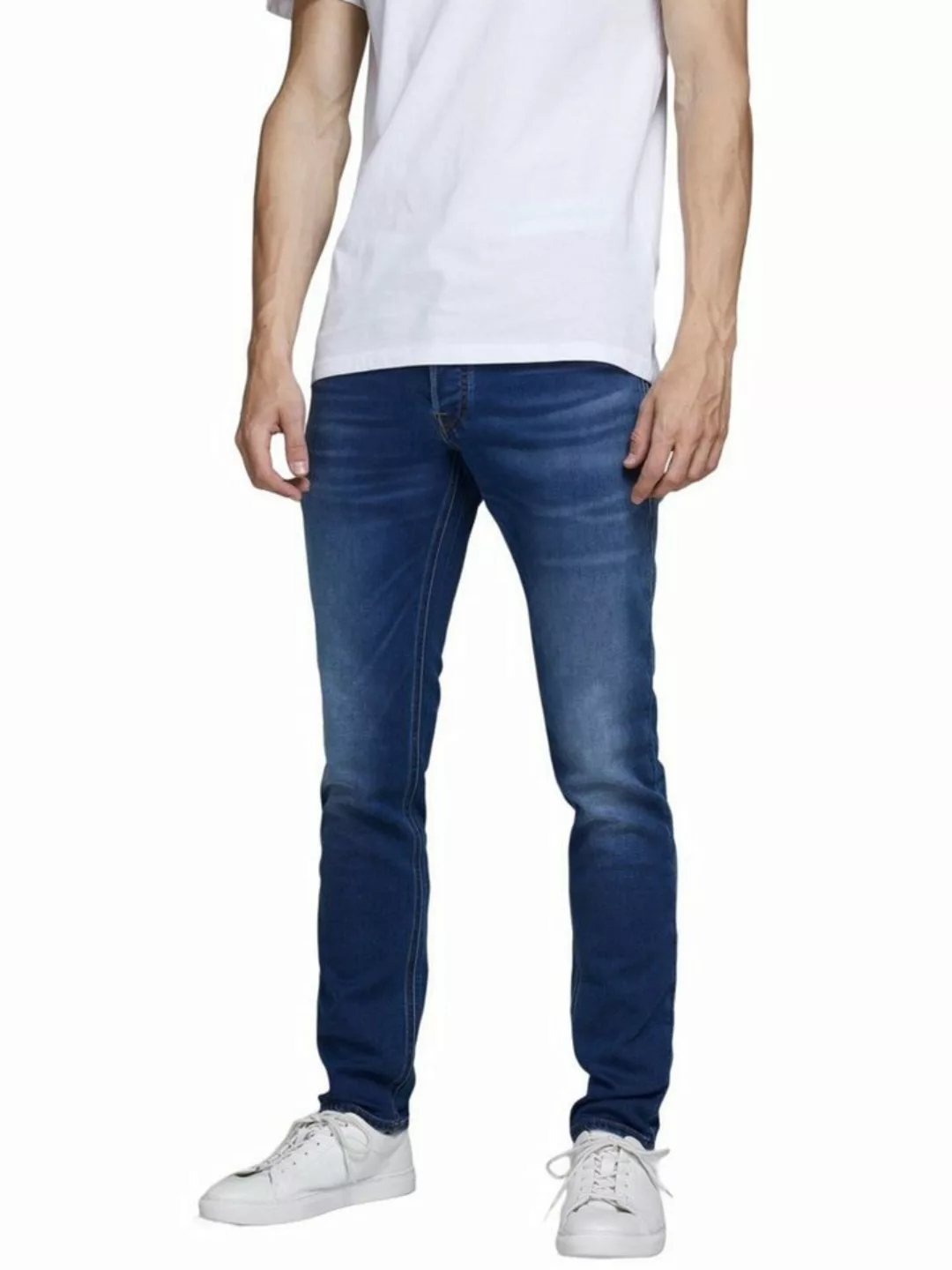 Jack & Jones Herren Jeans JJIGLENN JJORIGINAL GE 006 - Slim Fit - Blau - Bl günstig online kaufen