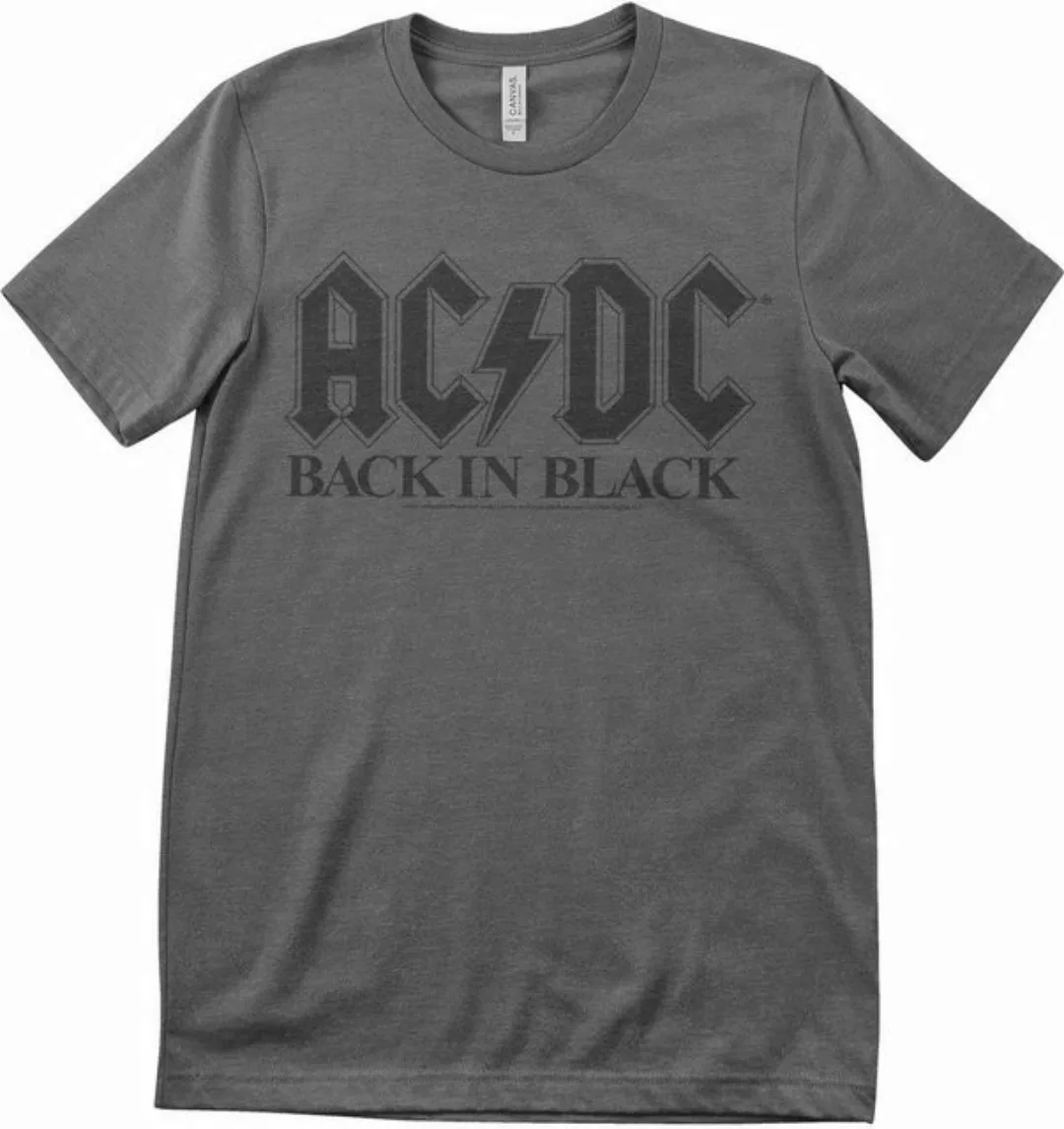 AC/DC T-Shirt Back In Black T-Shirt günstig online kaufen