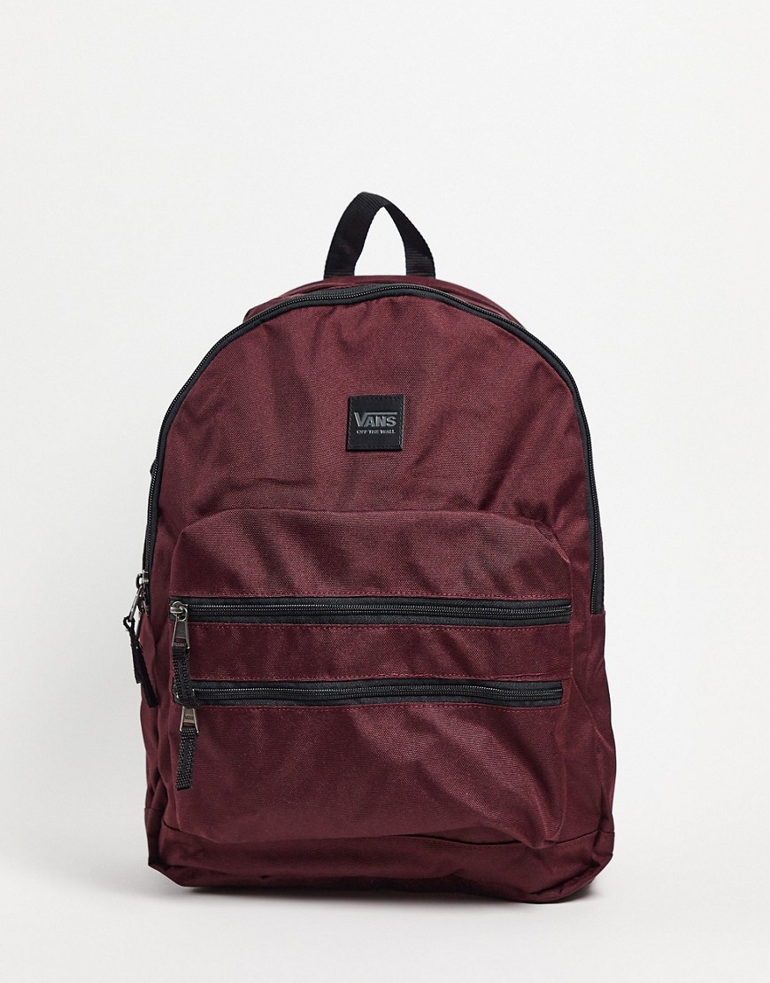 Vans – Schoolin – Rucksack in Port Royale-Rot-Marineblau günstig online kaufen