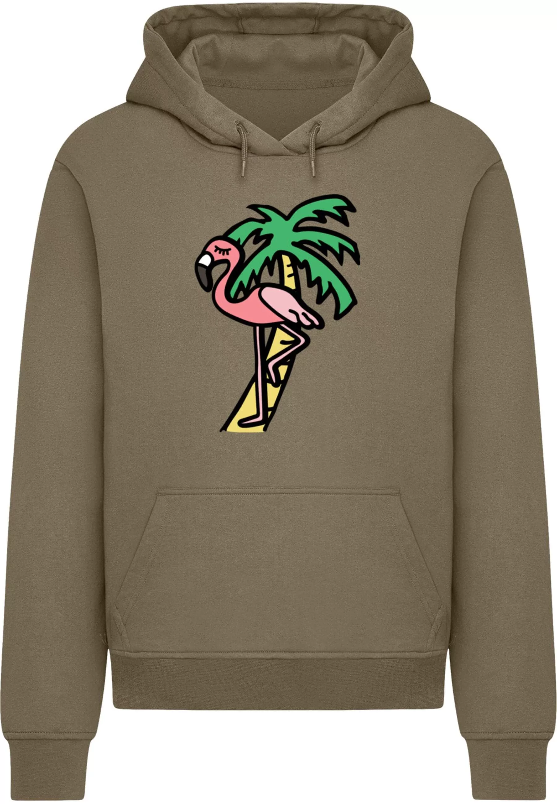 MisterTee Kapuzensweatshirt "MisterTee Flamingo Hoodie", (1 tlg.) günstig online kaufen