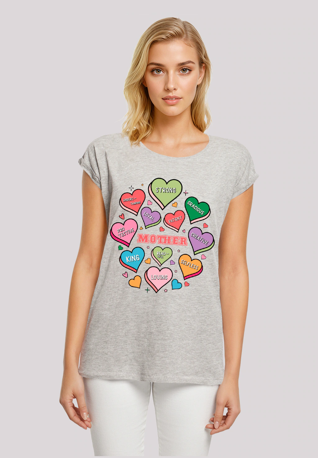 F4NT4STIC T-Shirt "Muttertag Mama Herzen", Premium Qualität günstig online kaufen