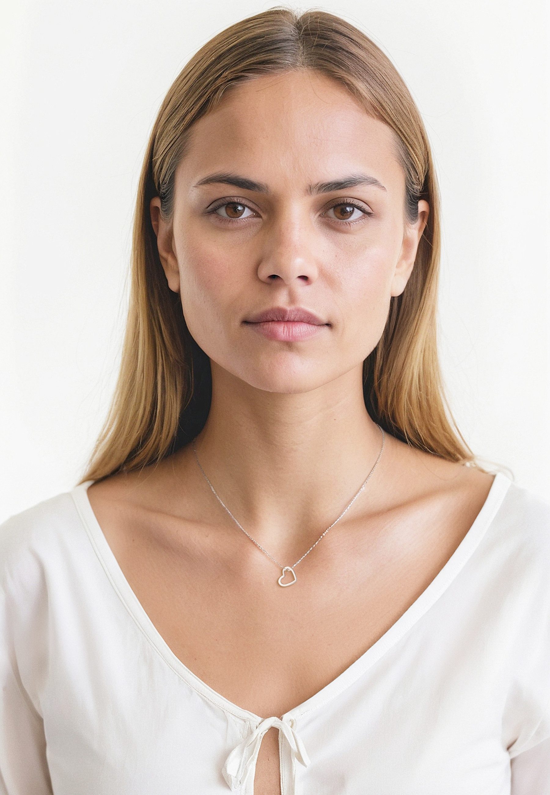 Sofia Milani Kette mit Anhänger Herz, günstig online kaufen