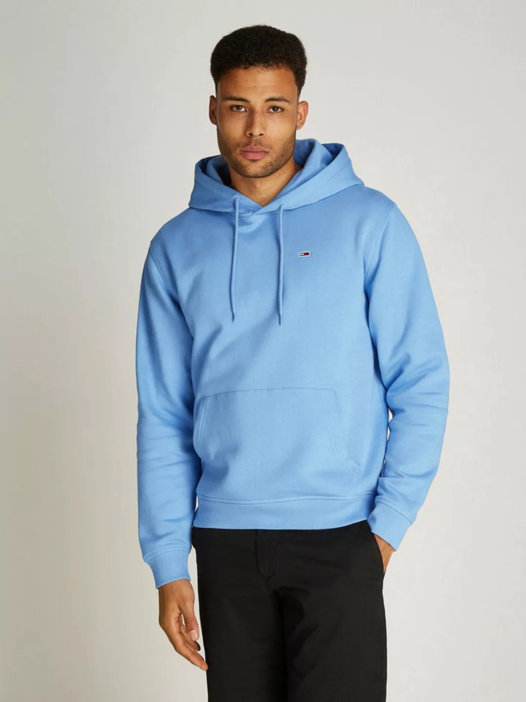 Tommy Jeans Kapuzensweatshirt TJM REG S FLAG HOODIE mit Logostickerei günstig online kaufen