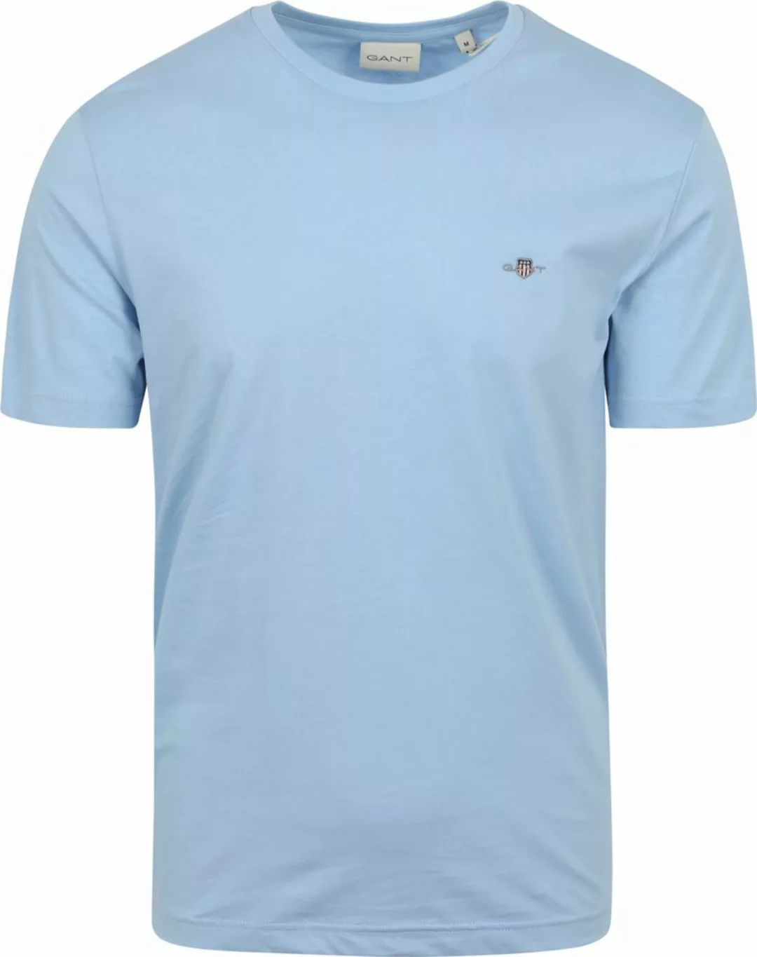 Gant T-shirt Shield Logo Hellblau - Größe 5XL günstig online kaufen