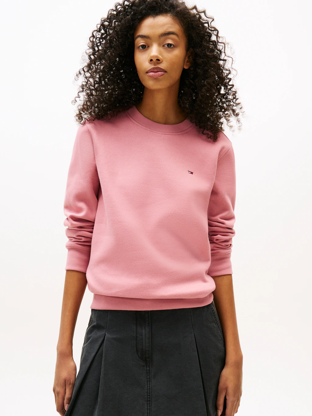 Tommy Jeans Sweatshirt "TJW REG S FLAG CREW", mit Logostickerei günstig online kaufen