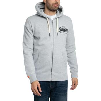 Superdry  Sweatshirt Kapuzenpullover mit Vintage-Logo-Stickerei und Reißver günstig online kaufen