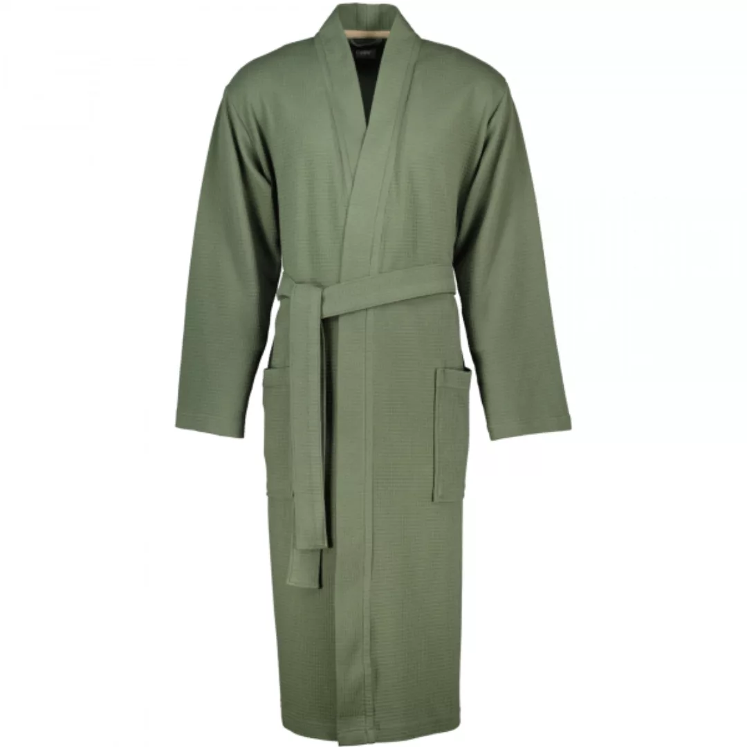 Cawö Home Herrenbademantel 816 Kimono Pique, günstig online kaufen