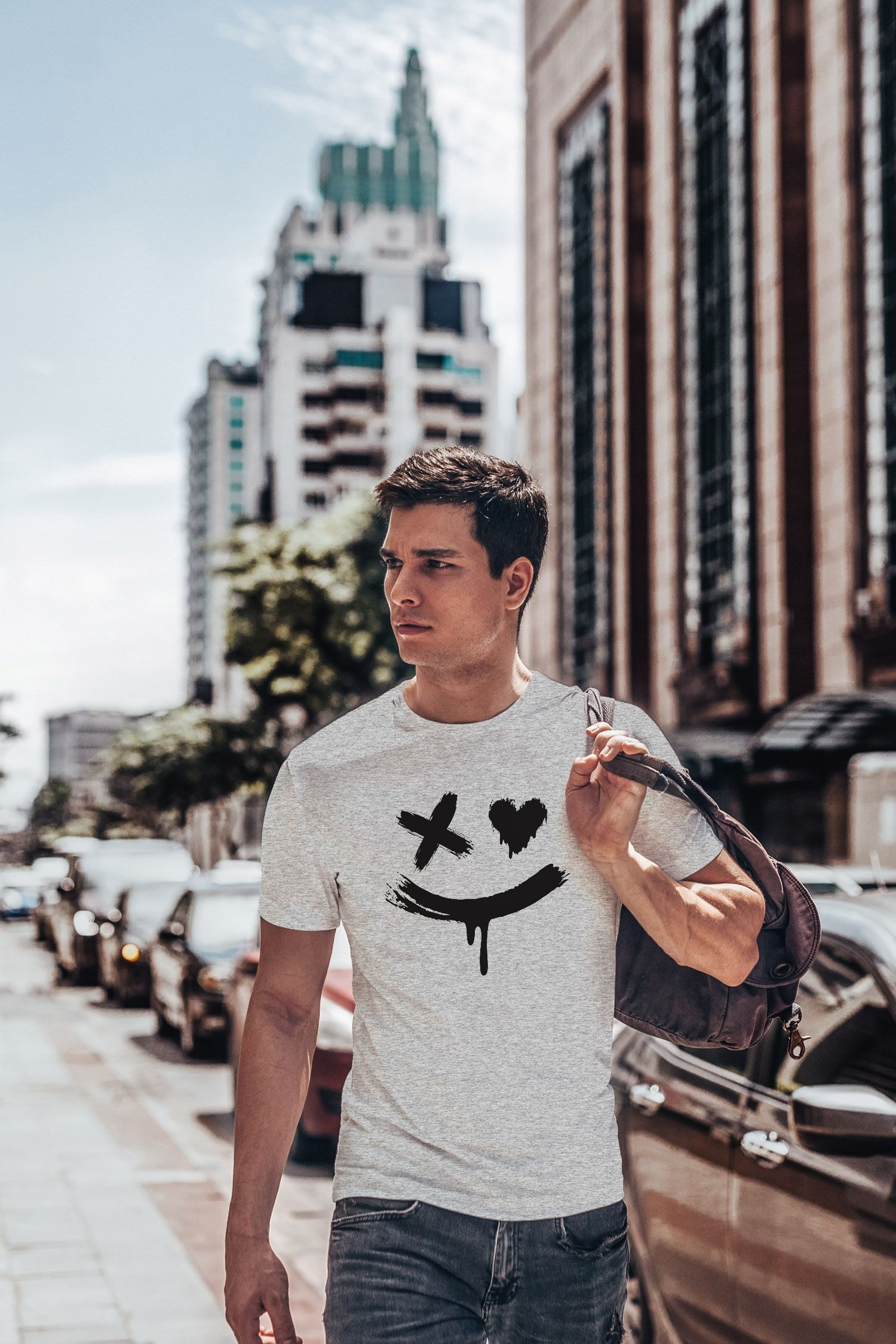 Neverless Print-Shirt Herren T-Shirt mit Print günstig online kaufen