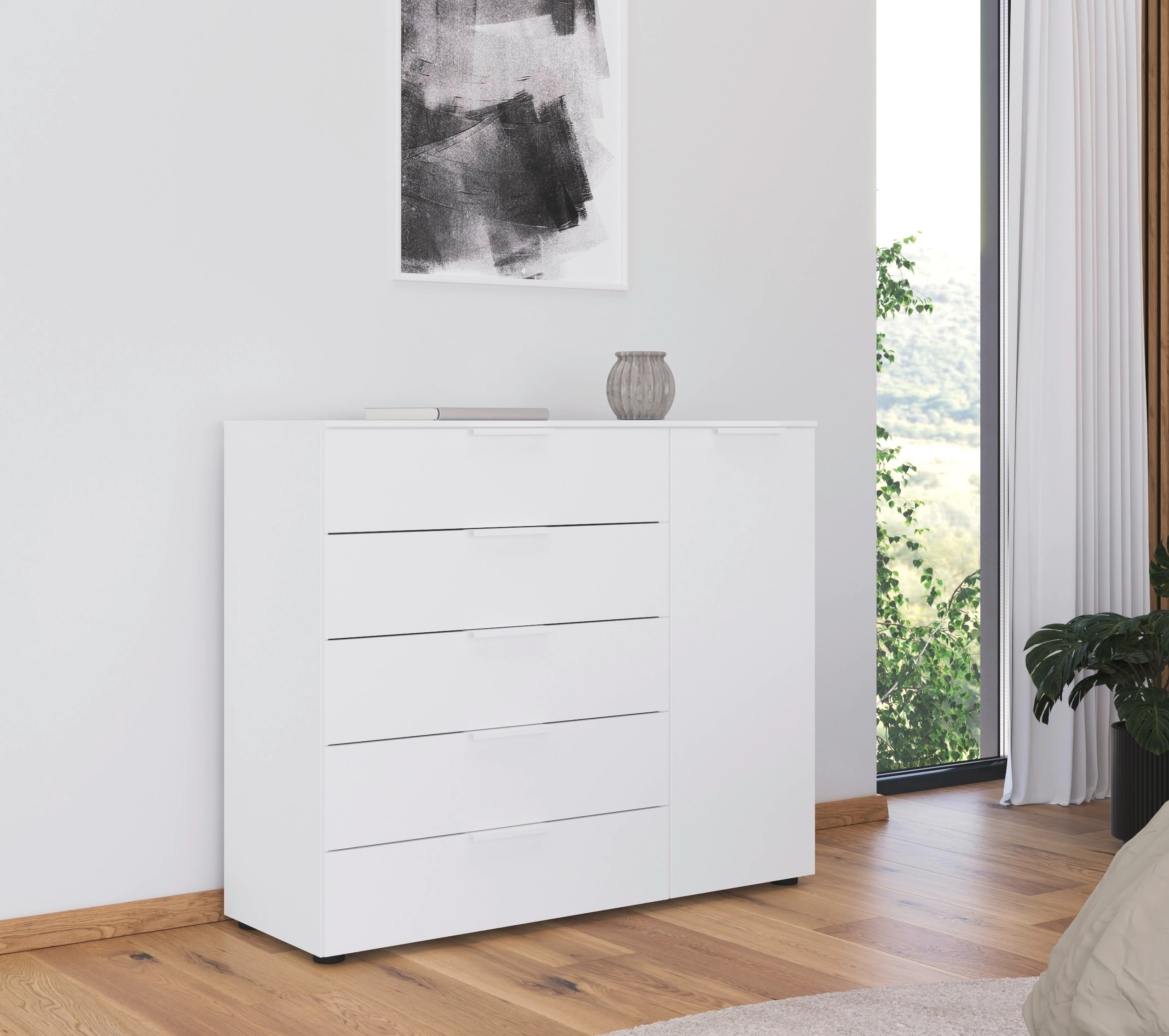 rauch Schubkastenkommode "Flipp Kommode Sideboard Wäscheschrank", 1-türig m günstig online kaufen