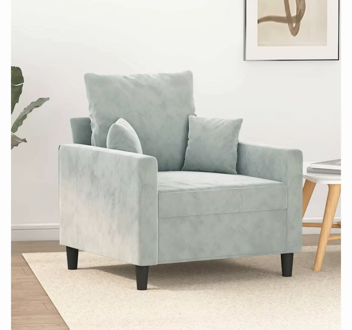 vidaXL Sofa Sofa Samt 3 Sitzer 2 Sitzer Sessel 1 Sitzer verschiedene Farben günstig online kaufen