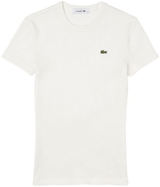 Lacoste T-Shirt Slim Fit Shirt aus Bio-Baumwolle günstig online kaufen