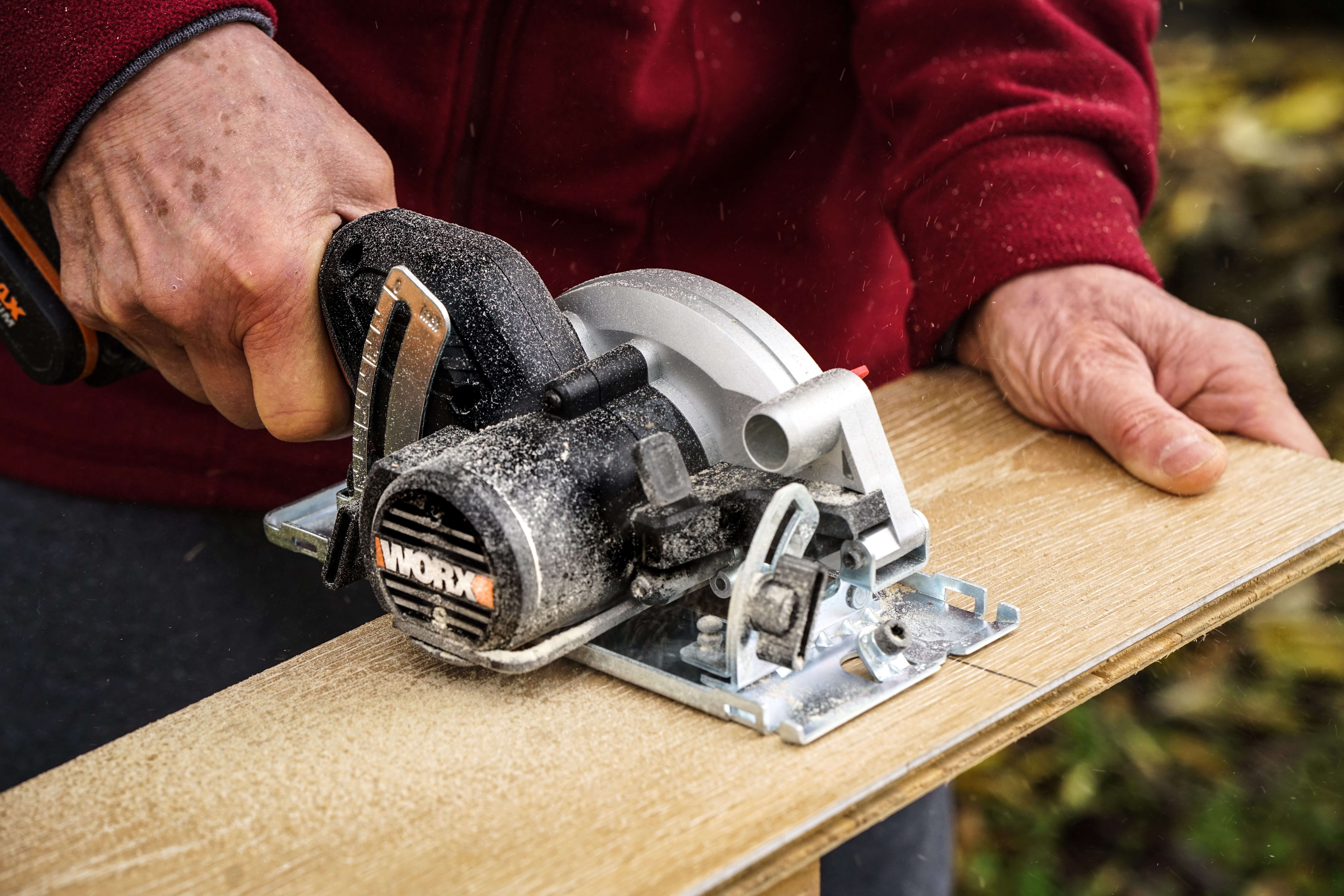 Worx Akku-Handkreissäge WX531.9 PowerShare 20 V Solo günstig online kaufen