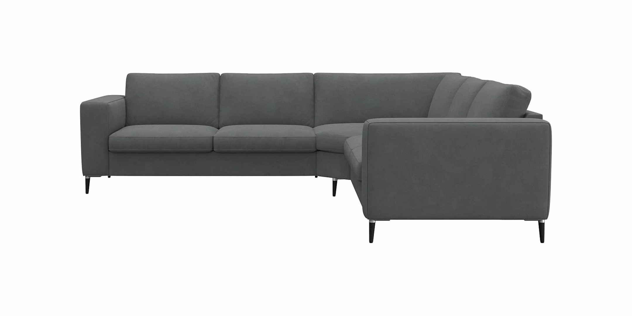 FLEXLUX Ecksofa »Fiore, gleichschenklig, super Sitzkomfort durch Kaltschaum günstig online kaufen