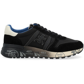 Premiata  Sneaker Sneaker  Lander aus schwarzem Wildleder und Nylon günstig online kaufen