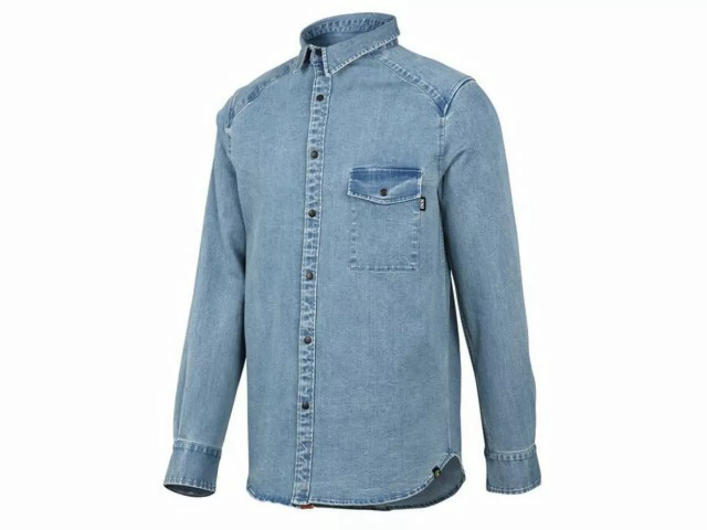 IXS Funktionshemd iXS Carve Digger Organic Denim Shirt - Washed Blue M (1-t günstig online kaufen