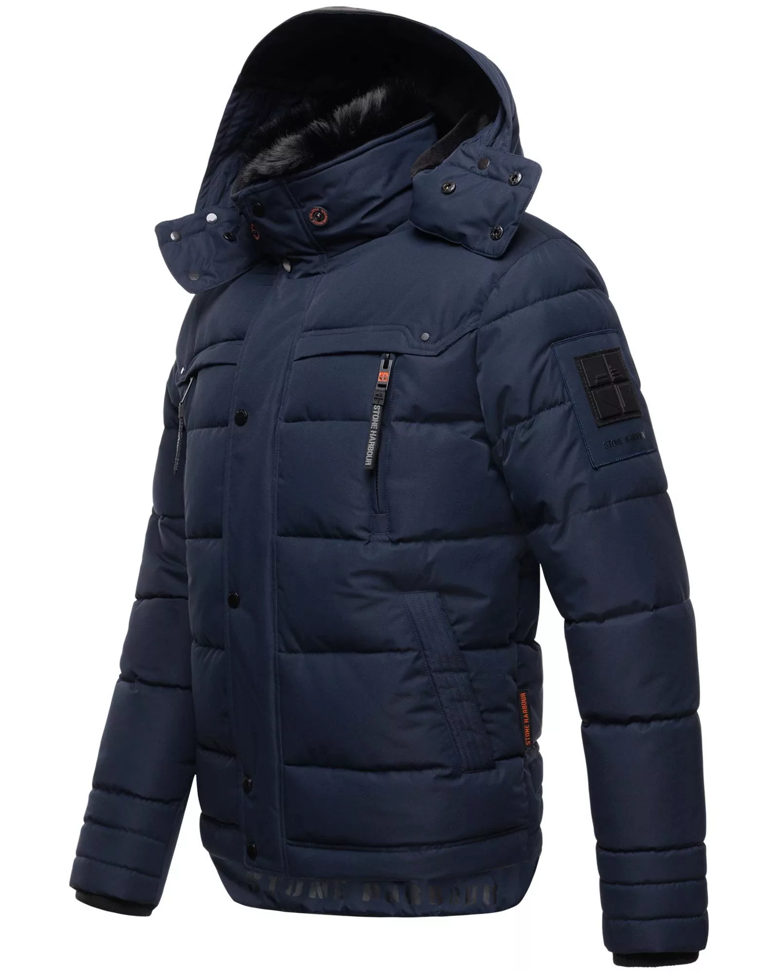 Stone Harbour Steppjacke "Witas", mit Kapuze, gesteppte Herren Winterjacke günstig online kaufen