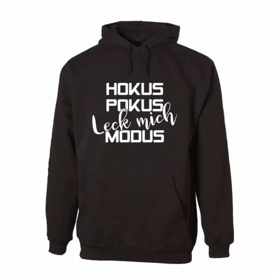 G-graphics Hoodie Hokus Pokus -Leck mich- Modus Unisex, mit Frontprint, mit günstig online kaufen