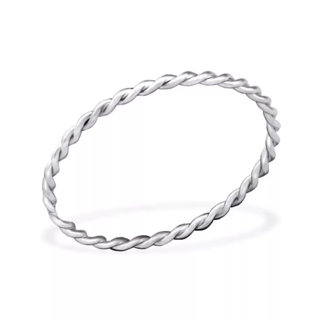 Fein Geflochtener Ring Aus 925er Sterling Silber günstig online kaufen