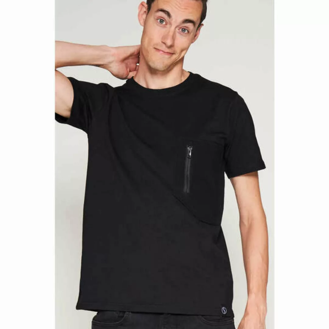T-shirt Smartpocket Schwarz günstig online kaufen