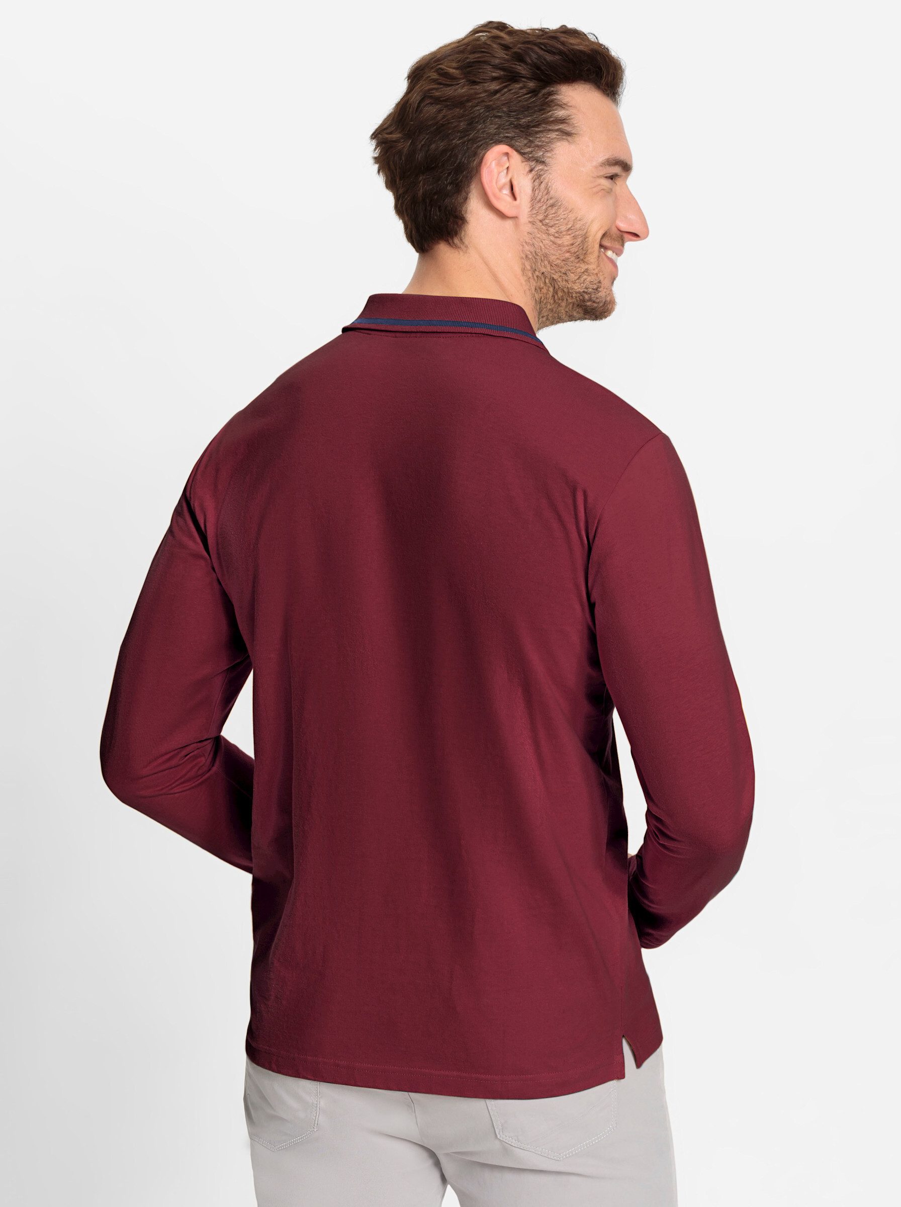 Catamaran Poloshirt "Langarm-Shirt", (1 tlg.) günstig online kaufen
