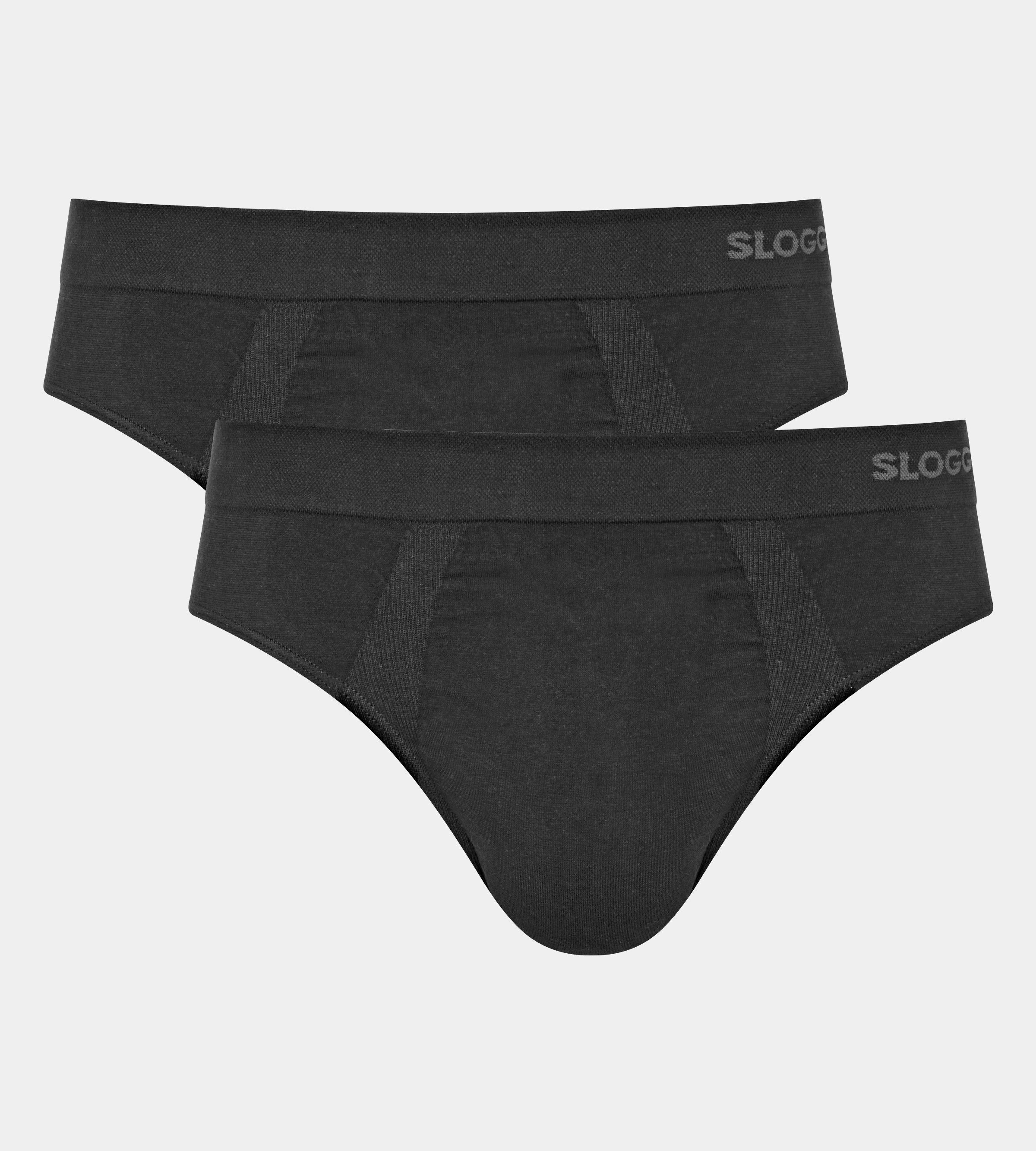 sloggi Slip "Men GO Smooth", (2er Pack), nahtlos, atmungsaktiv, Baumwollmix günstig online kaufen