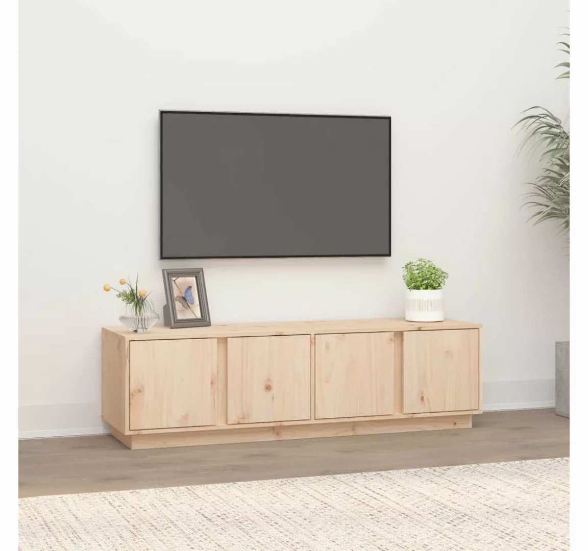 furnicato TV-Schrank 140x40x40 cm Massivholz Kiefer günstig online kaufen