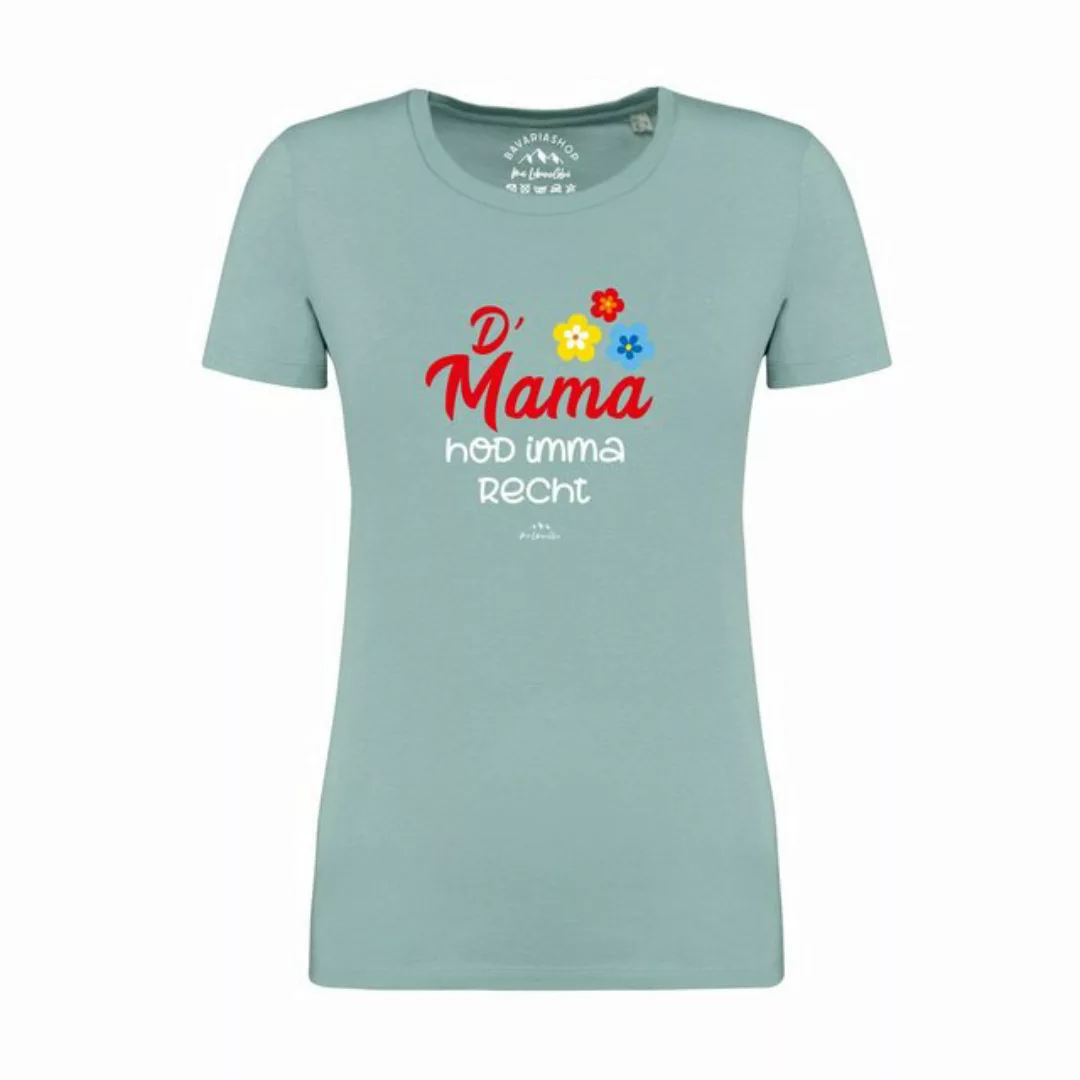 Bavariashop T-Shirt Damen T-Shirt "D' Mama hod imma recht günstig online kaufen