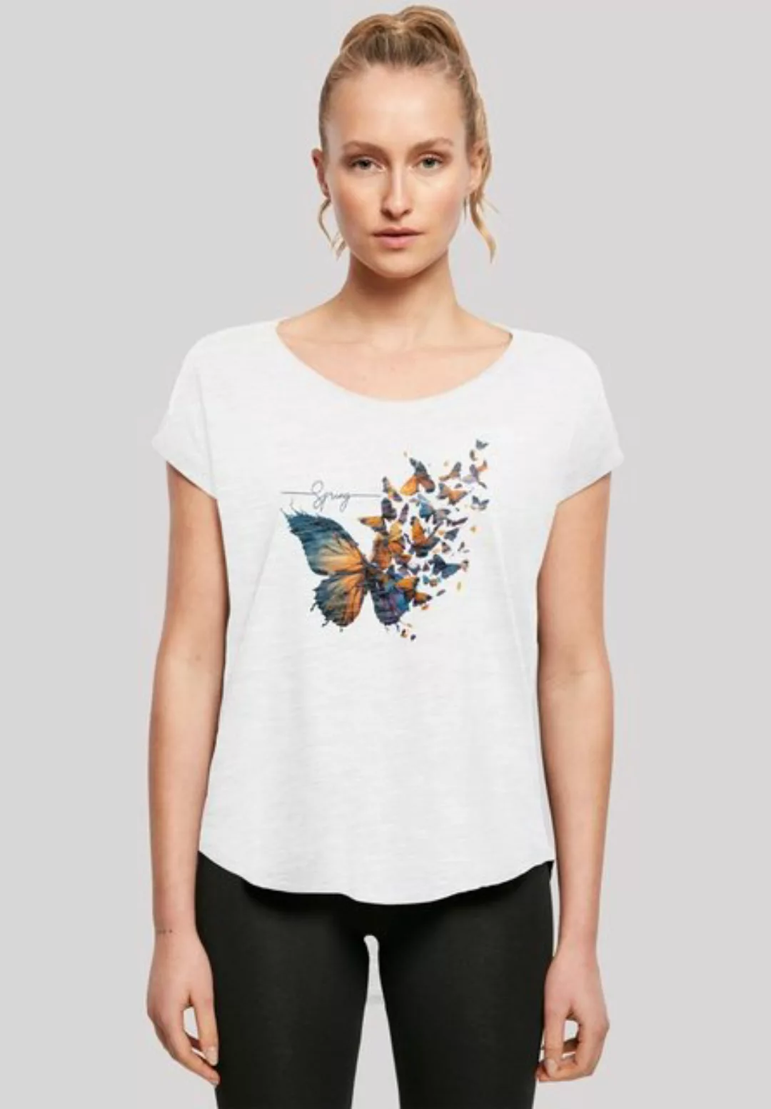 F4NT4STIC T-Shirt "Schmetterling Frühling" günstig online kaufen