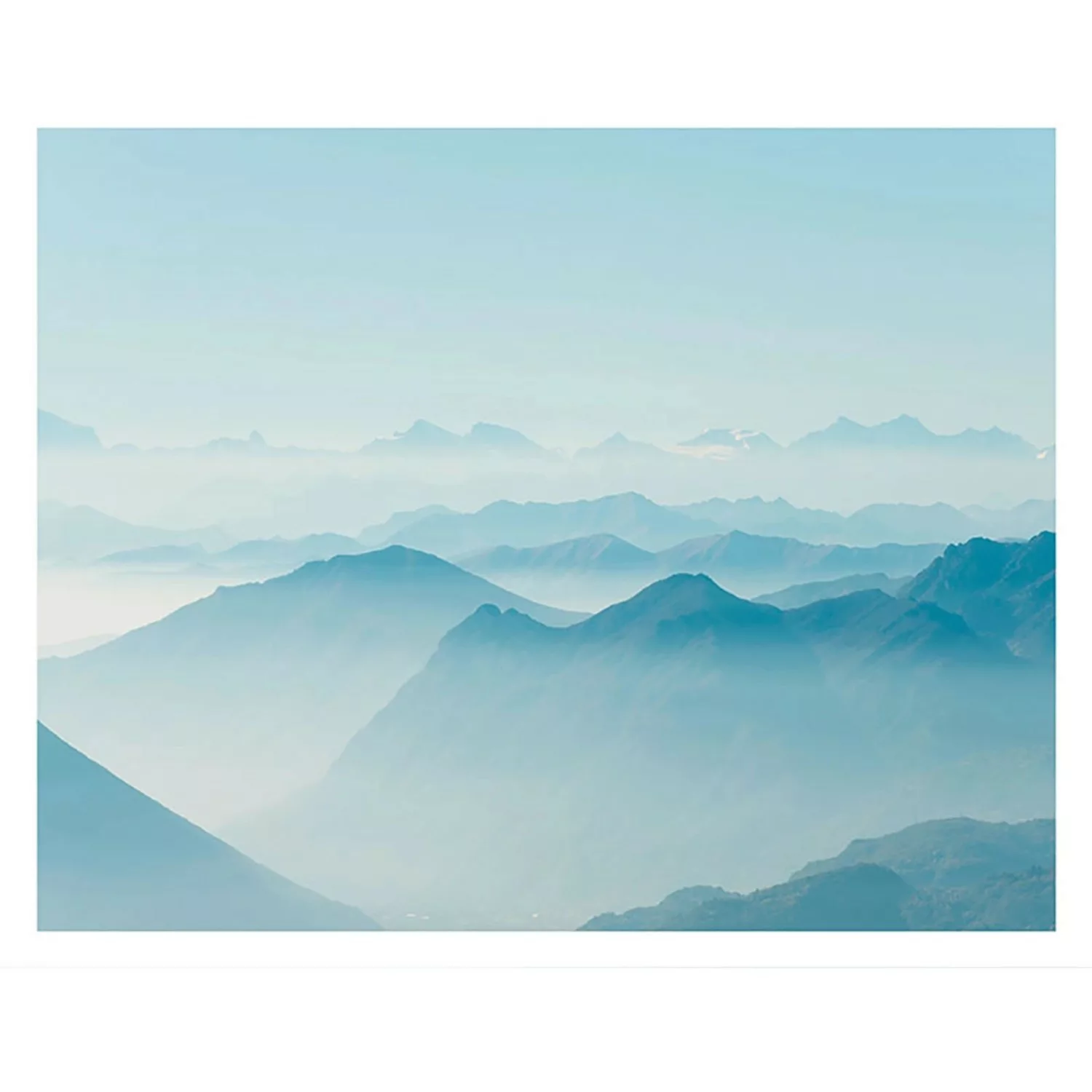 Komar Poster »Mountains View«, Natur, (1 St.), Kinderzimmer, Schlafzimmer, günstig online kaufen