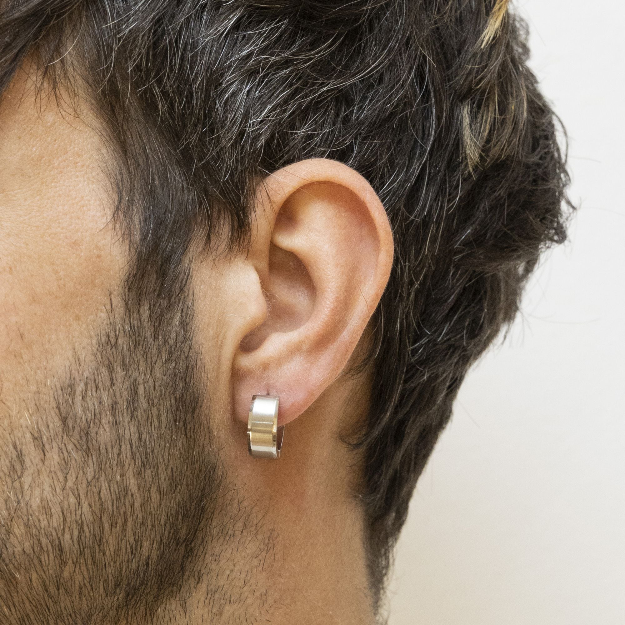 Zeeme Paar Creolen "Edelstahl matt Ø 16mm" günstig online kaufen