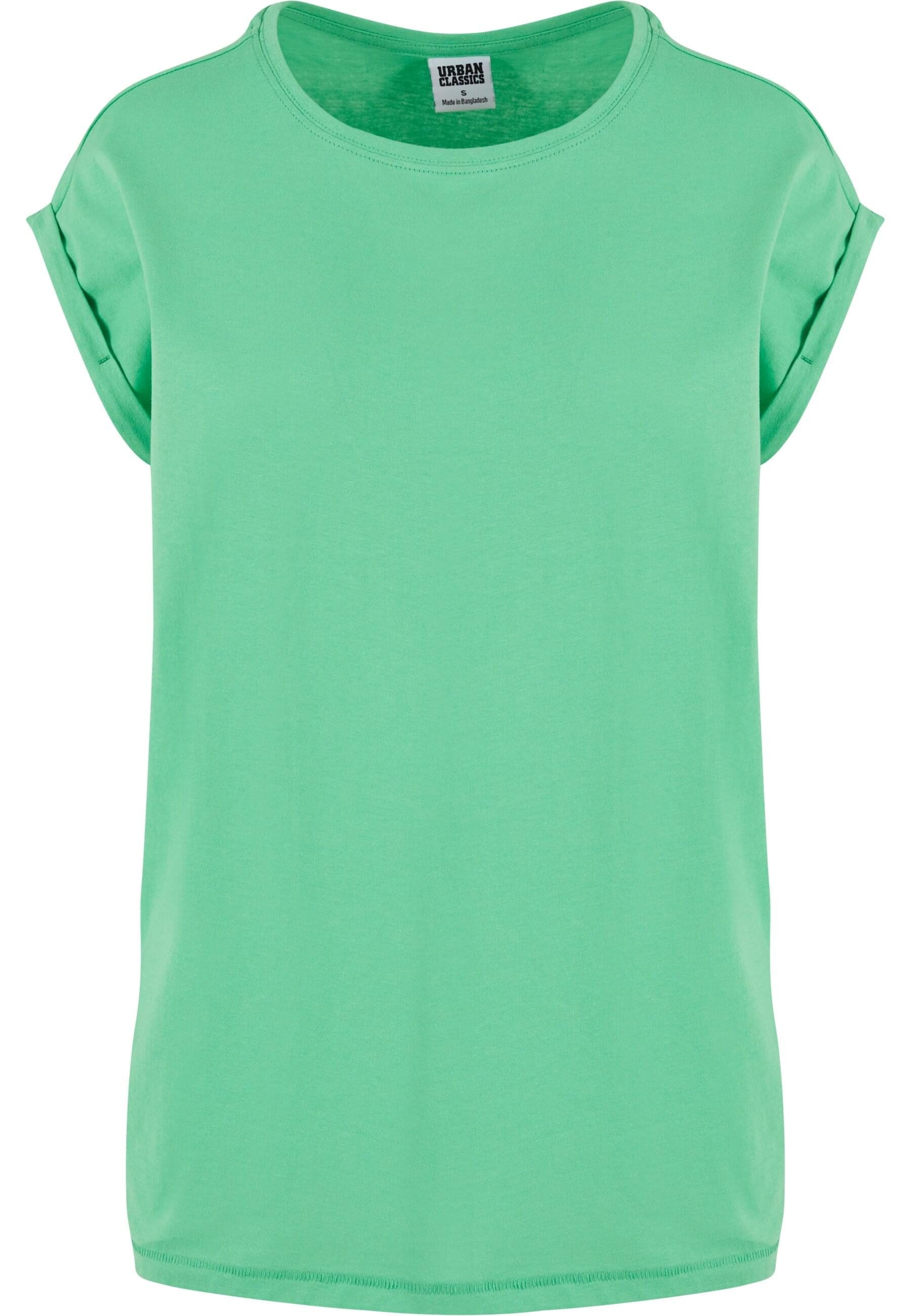 URBAN CLASSICS Kurzarmshirt "Urban Classics Damen Ladies Extended Shoulder günstig online kaufen