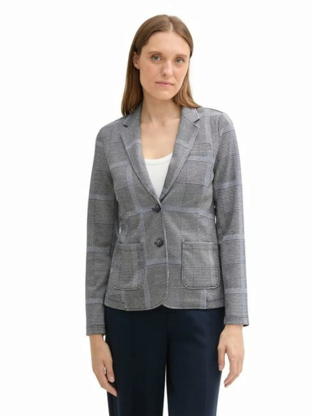 TOM TAILOR Kurzblazer (1-tlg) Plain/ohne Details günstig online kaufen