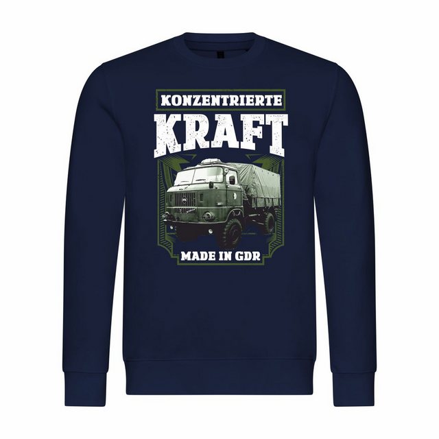 deinshirt Rundhalspullover Herren Sweatshirt Konzentrierte Kraft Mit Print günstig online kaufen